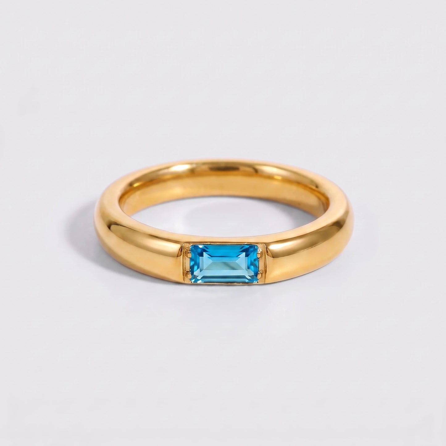 Anel pedra de nascimento Junho — Alexandrite