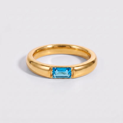 Anel pedra de nascimento Junho — Alexandrite