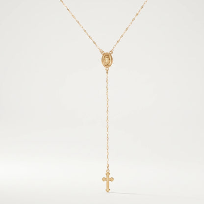 Colar Ave Maria Dourado