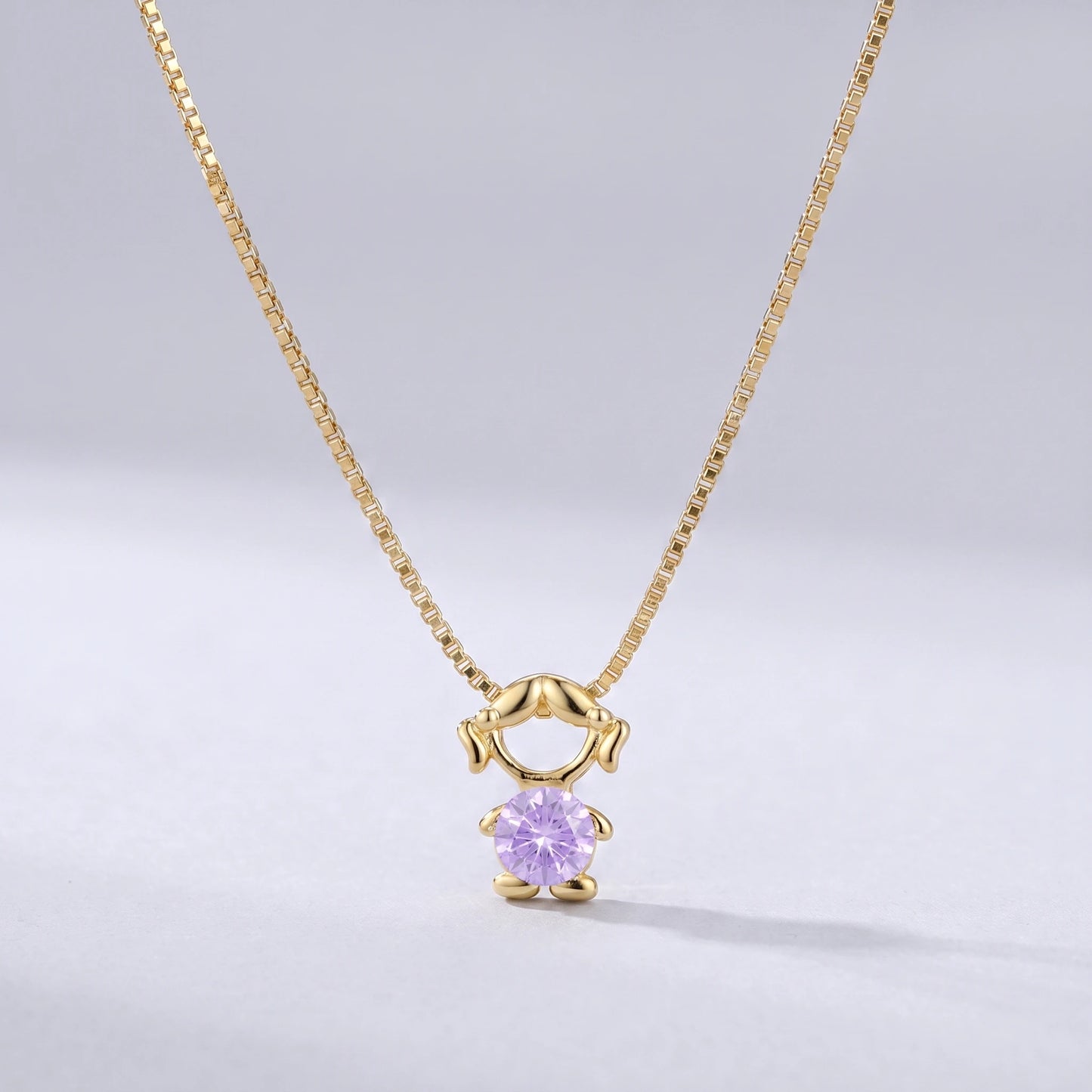 Colar bead menina Junho — Alexandrite