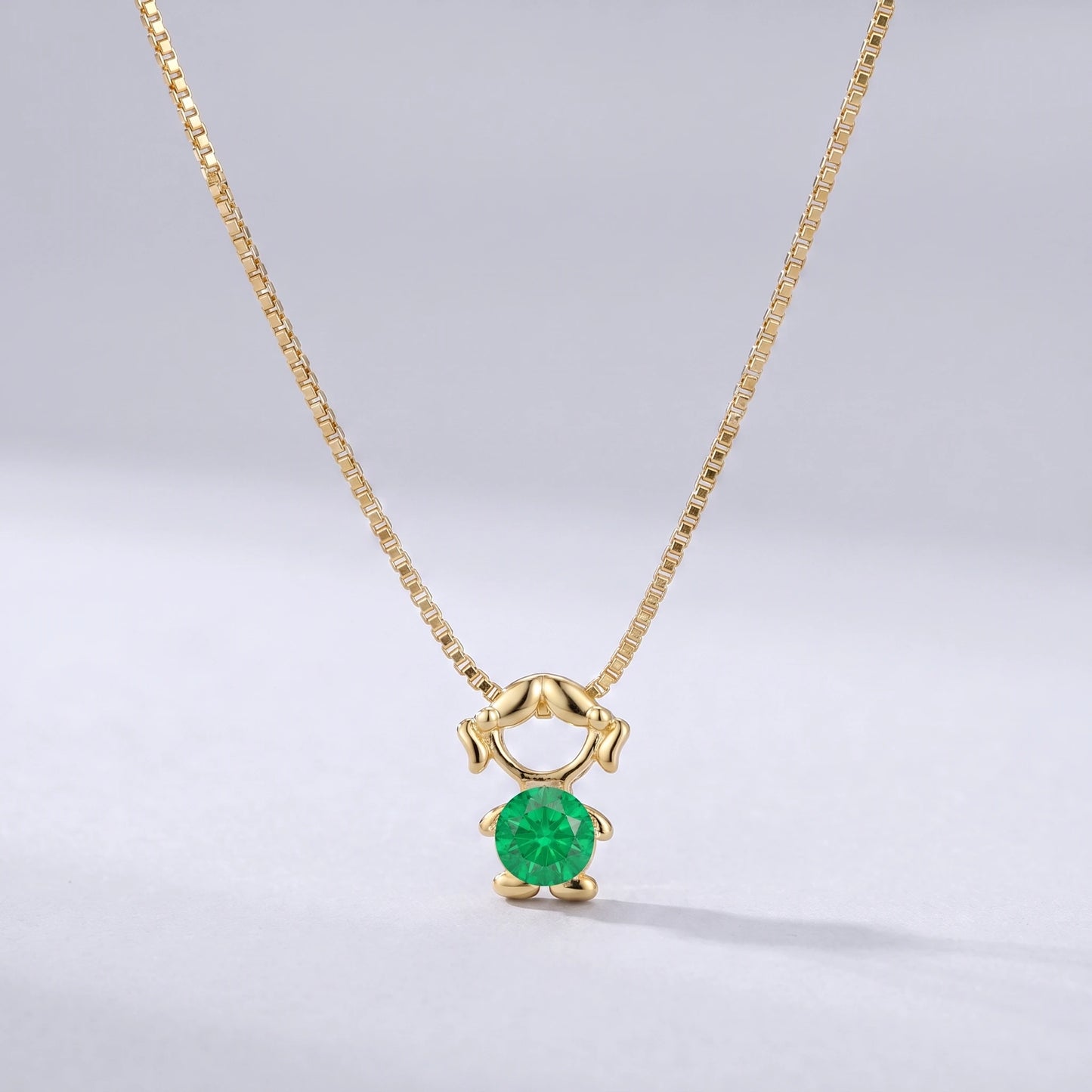 Colar bead menina Maio — Esmeralda