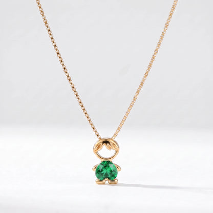 Colar bead menino Maio — Esmeralda