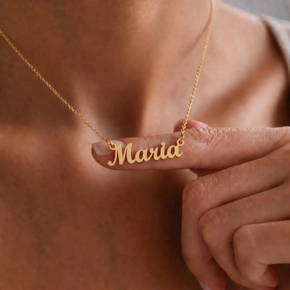 Colar Nomes Personalizados dourado — 1 nome em uso